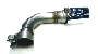 View End Pipe. Exhaust System. R Design. Round. (Right) Full-Sized Product Image